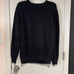 Men’s black sweater